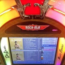 Rock Ola Nostalgic Music Centre Jukebox Top.