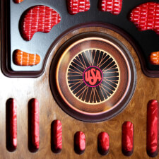 Rock-Ola Harley Davidson Jukebox Speaker.