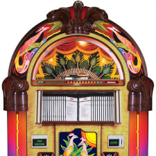 Rock Ola Peacock Jukebox Top