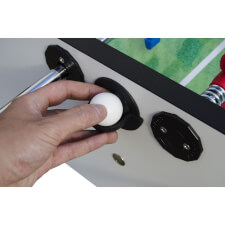 Using the ball port on the Stadium Family