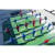 The playfield on the Stadium VS foosball table
