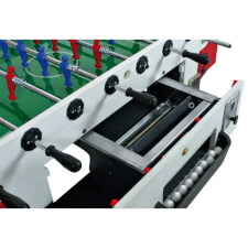 The retractable ball drawer on the Storm F3.