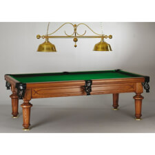 Classic Vintage Pool Table with Lighting (not supplied with table)
