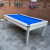 The Fusion Outdoor with blue cloth.