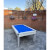 The Fusion Outdoor with blue cloth.