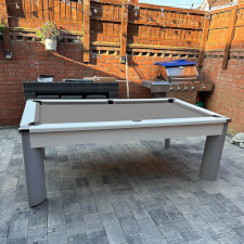 The Fusion Outdoor with grey cloth.