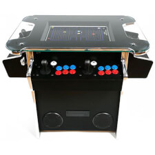 The Synergy multi game arcade machine.