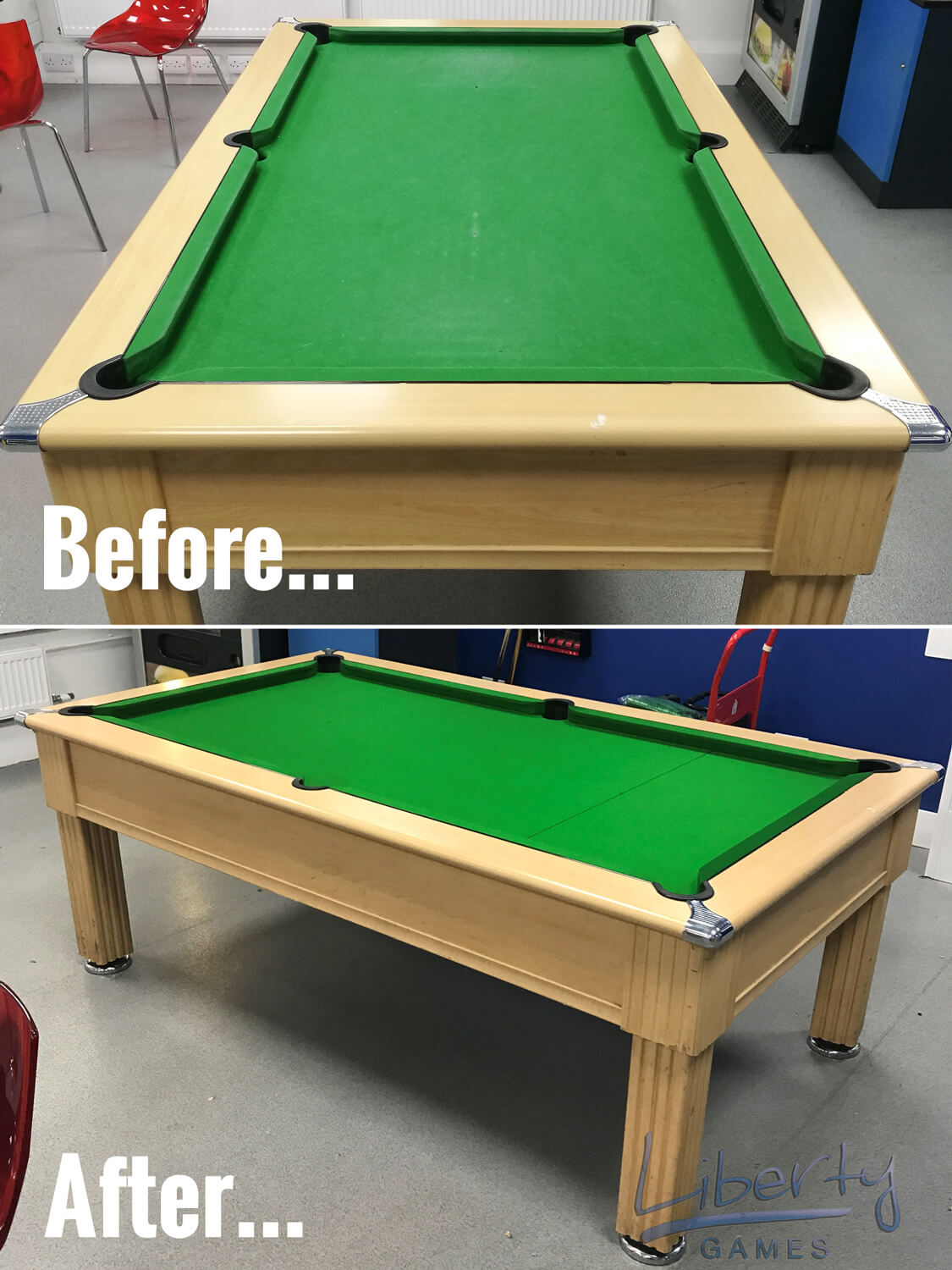 2023 Refelt Pool Table Costs  Recovering & Felt Replacement