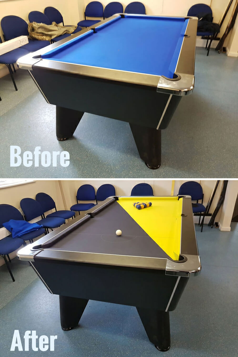 POOL TABLE RECOVERRECOVERINGACCESSORIES AND REPAIR SERVICE UK 