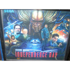 Independence Day Pinball Table - Backglass