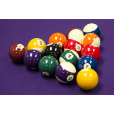 The Aramith spots & stripes