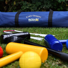 The Garden Games Lawn Croquet Close up.