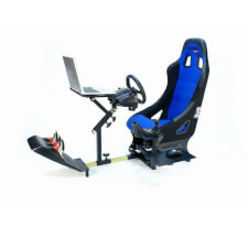 Elite Racer with Action Mount  used with Steering Wheel Kit and Laptop Computer
