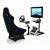 Elite Racer with Monitor Mount shown with XBox Steering Wheel kit and Large Screen Monitor
