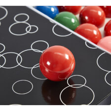 The Strikeworth snooker ball set.