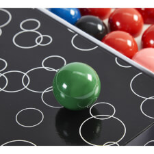 The Strikeworth snooker ball set.