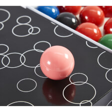 The Strikeworth snooker ball set.