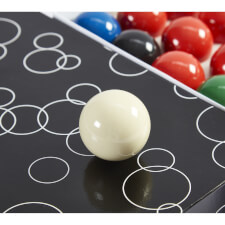 The Strikeworth snooker ball set.