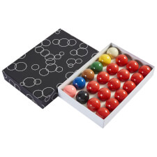 The Strikeworth snooker ball set.