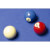 Three of the Strikeworth spots & stripes pool balls