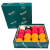 Aramith premium 2 inches red and yellow balls.