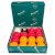 Aramith premium 2 inches red and yellow balls.