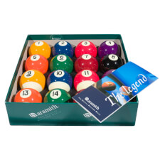 Aramith premier 2 inches colourful balls.