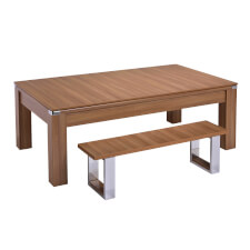 The Walnut Avant Garde with tops & benches