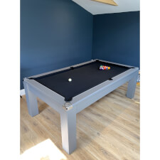 The Avant Garde in Onyx Grey with a black cloth.