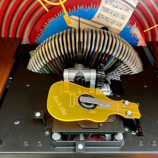 Bubbler walnut Jukebox disk system.