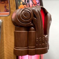 Rock-Ola Harley Davidson American Beauties CD Jukebox Wood Shoulders