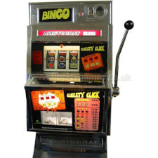 Aristocrat One Arm Bandit - Electric & Mechanical Bingo Machine