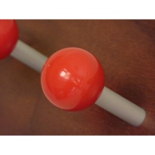 Arcade Coat Hook Red Joystick Close Up