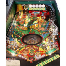 Teed Off Pinball Playfield