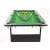 Deluxe Foldaway pool table with green cloth