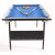 The Deluxe Foldaway pool table viewed from the front