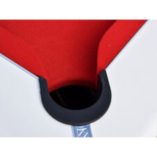 The Classic Slimline Pool Table Pocket Zoomed In.