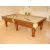 Regenta - Light Walnut Finish & Custom Tan Cloth