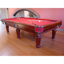 Regenta - Mahogany Finish and Red Cloth