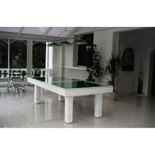 Billard Toulet Club with Glass Top