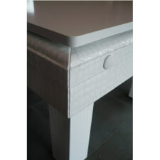 Leather style finish