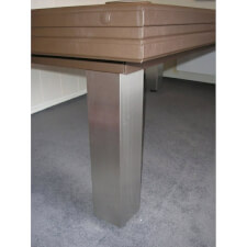 Unique leather finish