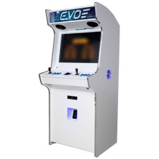 Evo Custom White Cabinet with iPod Dock