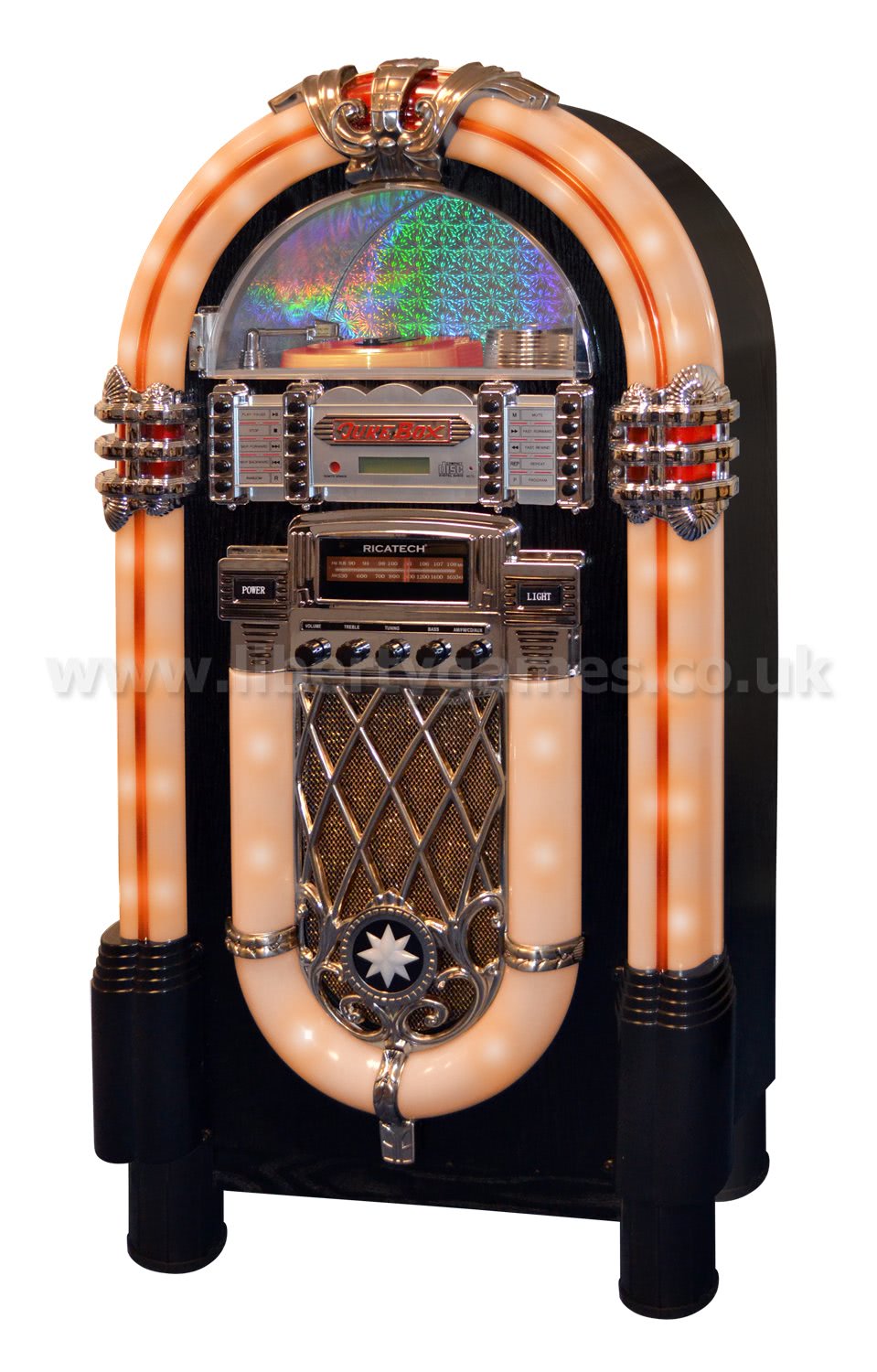 Ricatech Multimedia Rock N Roll Replica Jukebox (RR950)
