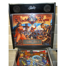 Black Rose Backglass