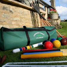 The Garden Games Longworth 6 Players Croquet Full Set Outdoor.