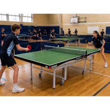 The Butterfly Space Saver Rollaway Table Tennis