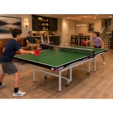 The Butterfly Space Saver Rollaway Table Tennis