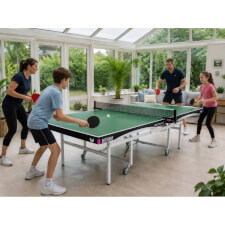 The Butterfly Space Saver 25mm Rollaway Table Tennis