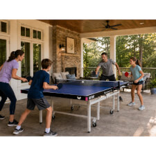 The Butterfly Space Saver 25mm Rollaway Table Tennis